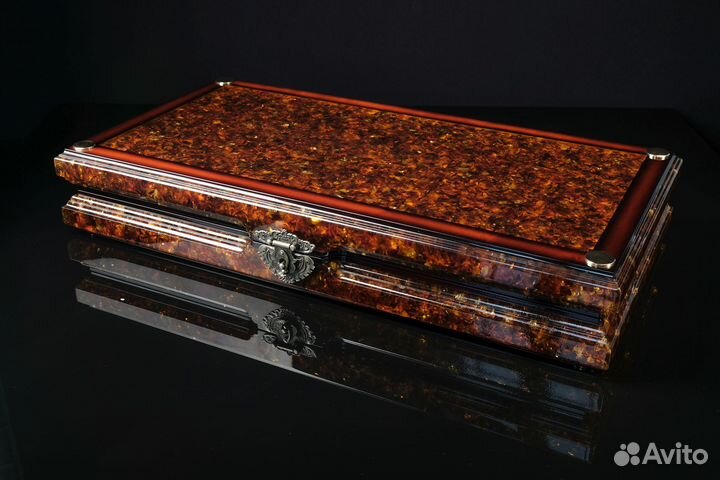 Янтарные Нарды Янтарь Нарды из Янтаря 002