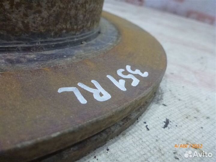 Диск тормозной задний Nissan Qashqai+2 JJ10E