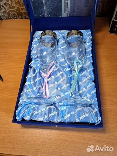 Фужеры для свадебного торжества