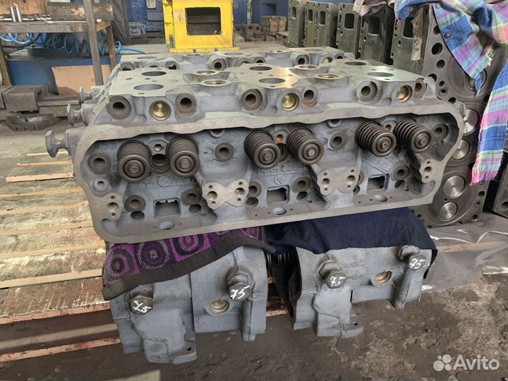 Головка блока цилиндров ямз-236