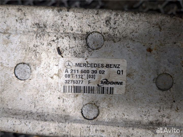 Радиатор интеркулера Mercedes CLS C219, 2009