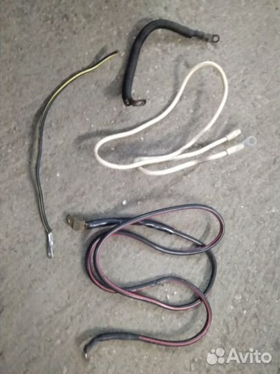 Клемма аккумулятора с проводом толстым