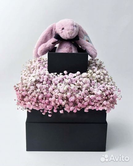 Гипсофила в Коробках. Подарок. Доставка/Самовывоз