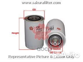 Фильтр масл.hyundai HD 65 C5808 Sakura