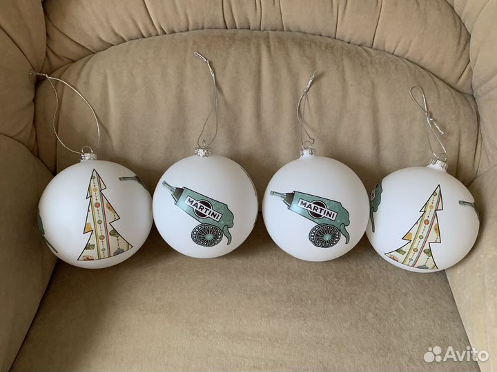 Новогодние шары Martini