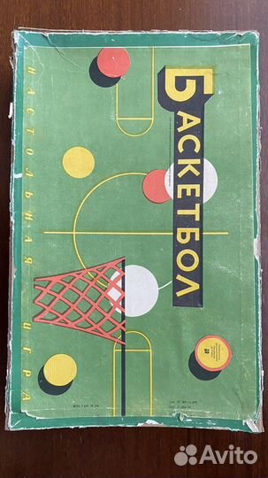 Настольная игра баскетбол СССР