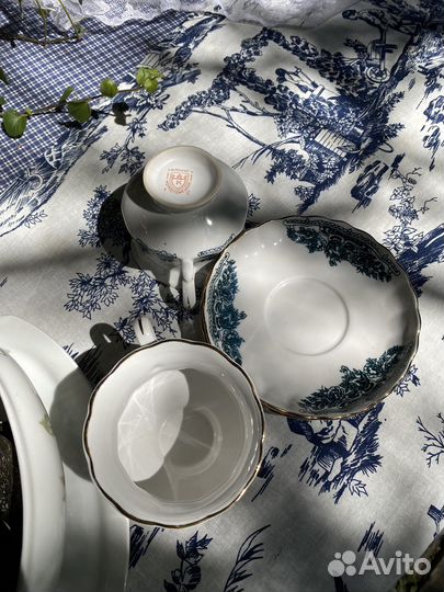 Чайная пара фарфор