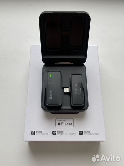 Петличный микрофон для iPhone Ulanzi uw-mic 10p