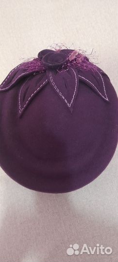 Шляпа фетровая женская