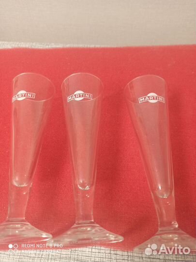 Бокалы фужеры рюмки