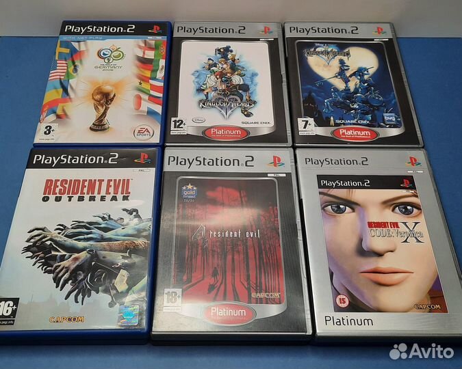 Лицензионные игры ps2