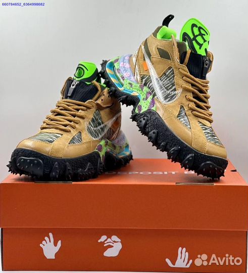 Кроссовки Nike Air Terra Forma Off-White (Арт.73336)