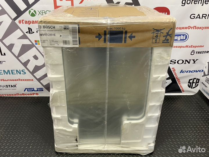 Посудомоечная машина Bosch smv6ecx51e Serie 6