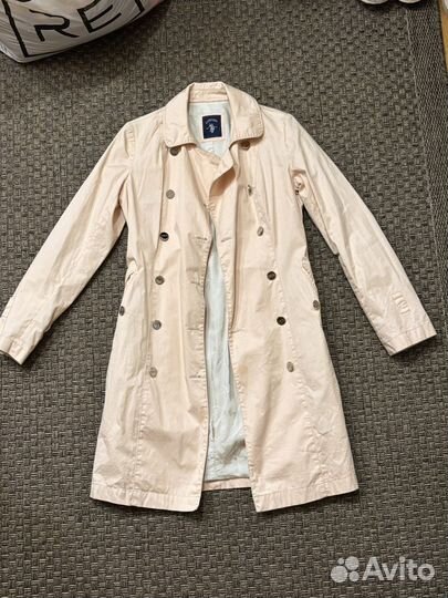 Плащ тренч us polo assasin