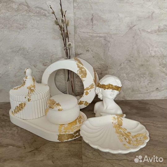 Декоративные наборы из гипса