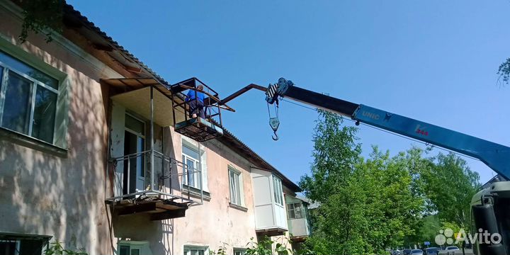 Услуги кран борта манипулятор+Вышка