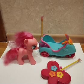 My little pony pinkie pie на скутере