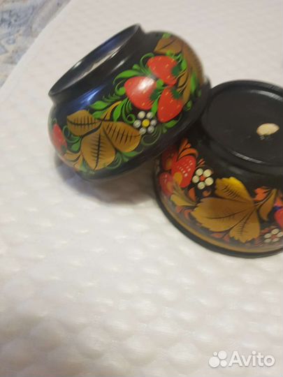 Посуда хохлома