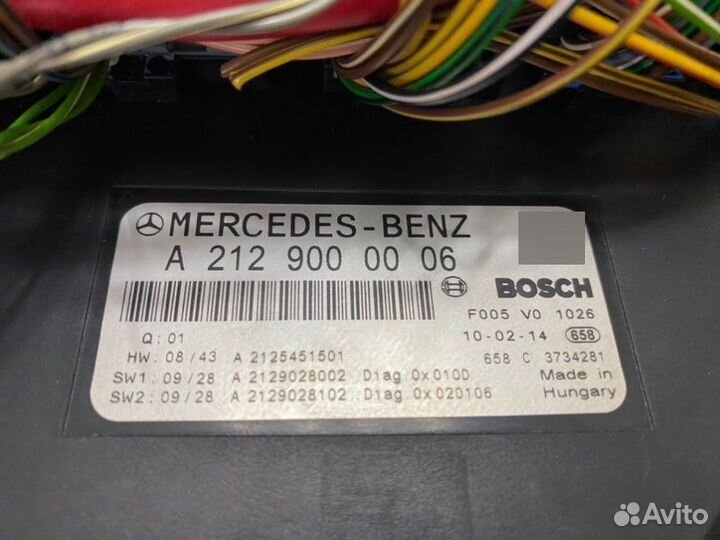 Блок SAM передний Mercedes 207 W207 OM642.836 2010