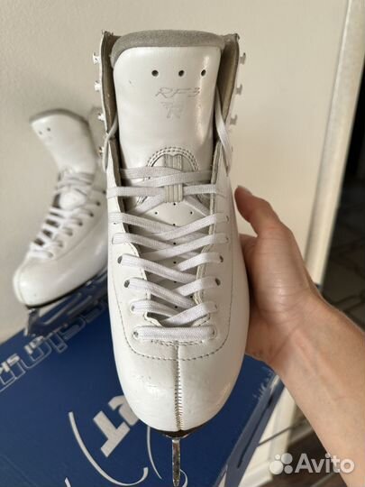 Коньки Risport rf3 pro 235+лезвия Ultima legacy