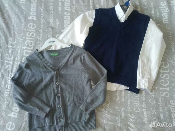 Пакет одежды для мальчика 116/122