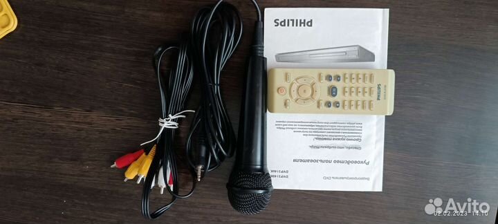 Dvd видеоплеер с караоке Philips