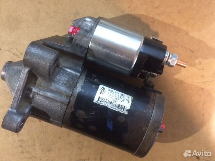 Стартер nissan renault