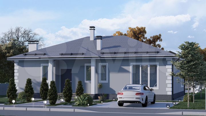 Дом 118 м² на участке 8,1 сот.