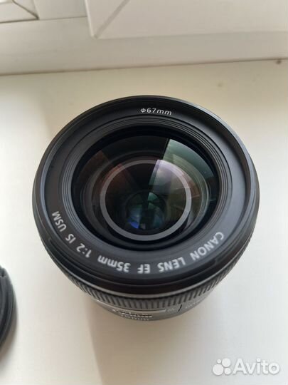Объектив canon ef 35mm f2
