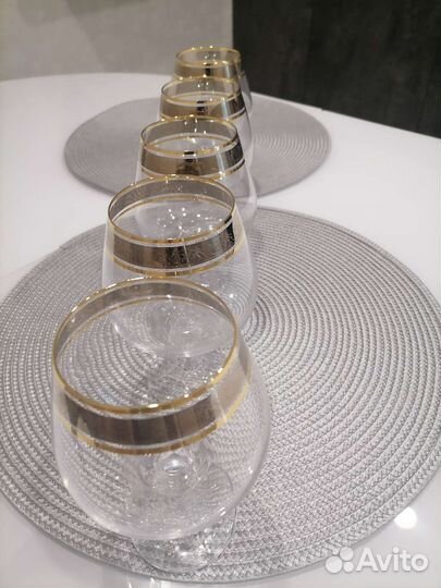 Фужеры новые. Bohemia. 5 штук