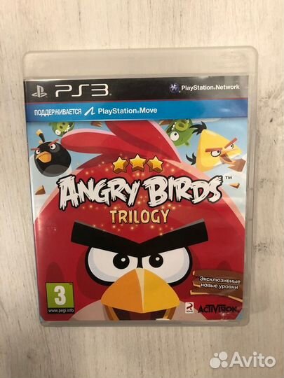 Angry Birds Trilogy для Sony Ps3