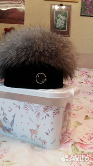 Шапка зимняя женская