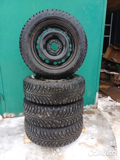 Колеса (шины + диски) Tunga Nordway 2 R15 195/65