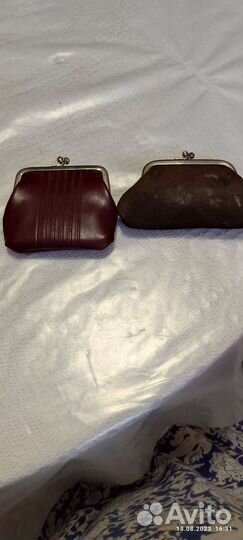 Советские винтажный кошельки