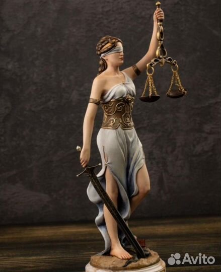 Статуэтка богиня Фемида / 28 см