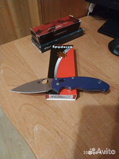 Spyderco Manix 2 Dark Blue s110v