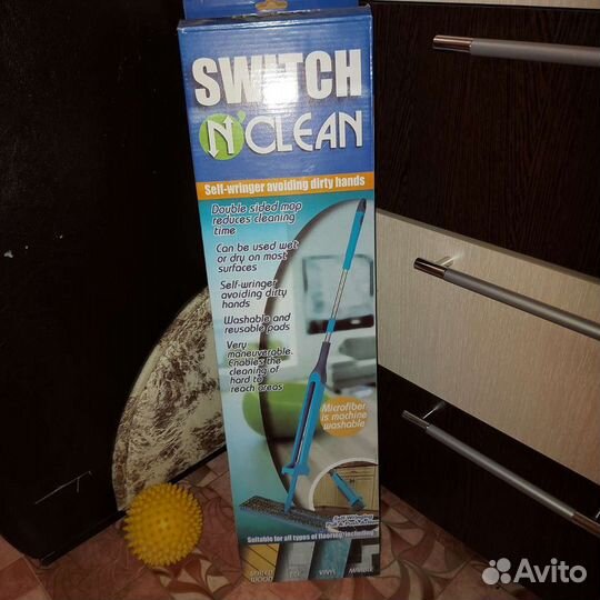 Швабра с отжимом switch