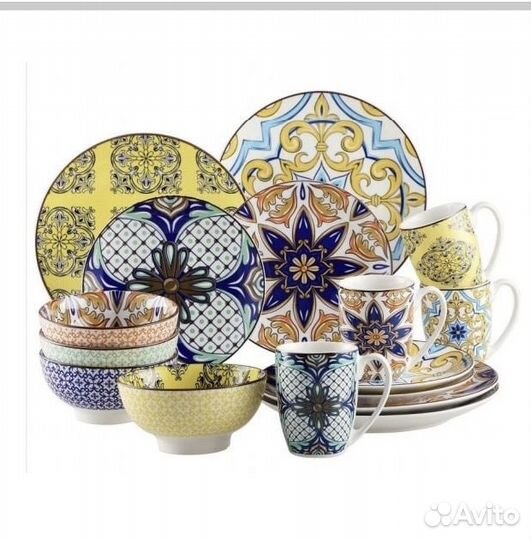 Фарфоровый сервиз Vancasso 16предметов