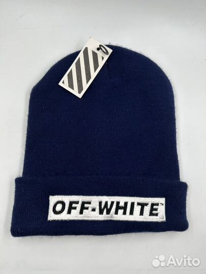 Мужская шапка off-white