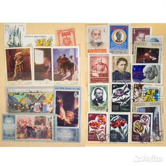 Почтовые марки СССР и разные страны 60-80е годы