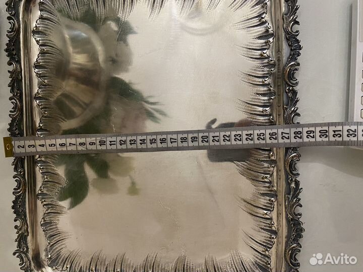 Поднос антикварный