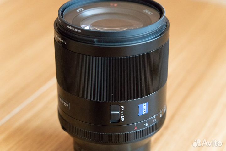 Объектив sony FE 50mm f/1.4