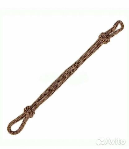 Филигранный шнур на фуражку, металлизированный зол