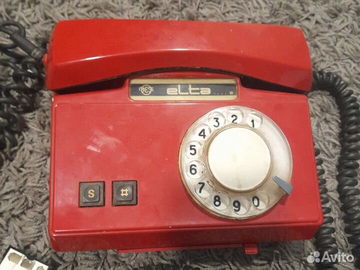 Старый телефон СССР
