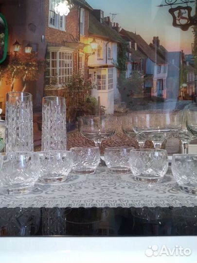Хрустальные стаканы