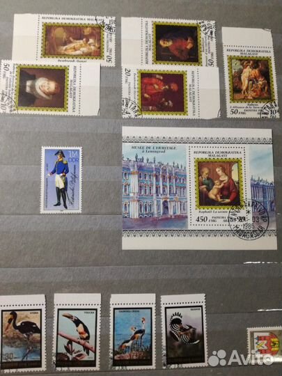 Марки СССР и других стран