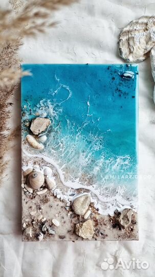 Картины и часы эпоксидной смолой