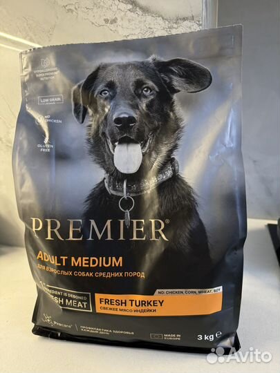 Корм для собак Premier