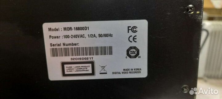 Видео регистратор Microdigital MDR-16800D1