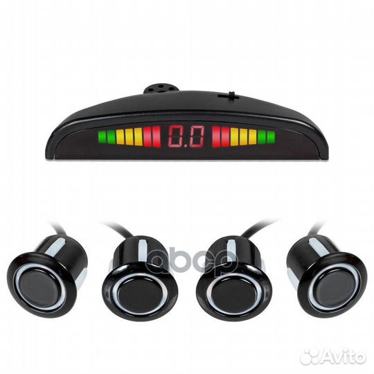 APS-4L-01 парковочный радар 4 датчика, светоди